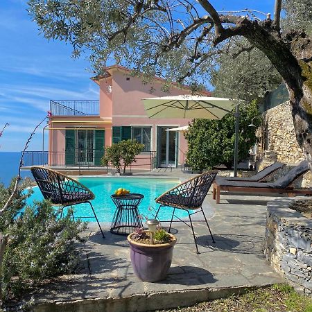 Apartmán Casaviva - Ampio Trilocale Vista Mare Con Piscina - Pieve Alta Pieve Ligure Exteriér fotografie