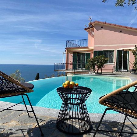 Apartmán Casaviva - Ampio Trilocale Vista Mare Con Piscina - Pieve Alta Pieve Ligure Exteriér fotografie