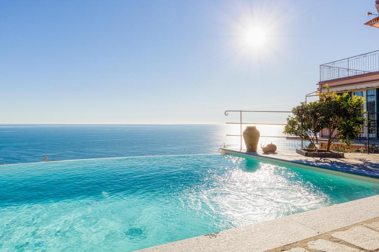 Apartmán Casaviva - Ampio Trilocale Vista Mare Con Piscina - Pieve Alta Pieve Ligure Exteriér fotografie