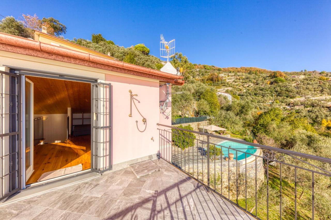 Apartmán Casaviva - Ampio Trilocale Vista Mare Con Piscina - Pieve Alta Pieve Ligure Exteriér fotografie