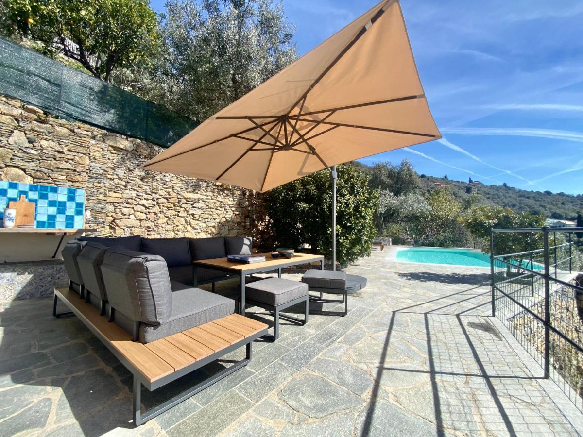 Apartmán Casaviva - Ampio Trilocale Vista Mare Con Piscina - Pieve Alta Pieve Ligure Exteriér fotografie