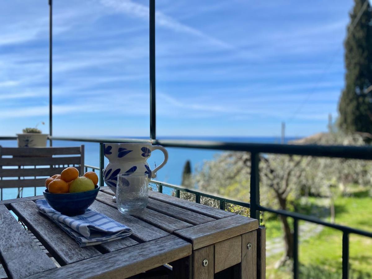 Apartmán Casaviva - Ampio Trilocale Vista Mare Con Piscina - Pieve Alta Pieve Ligure Exteriér fotografie