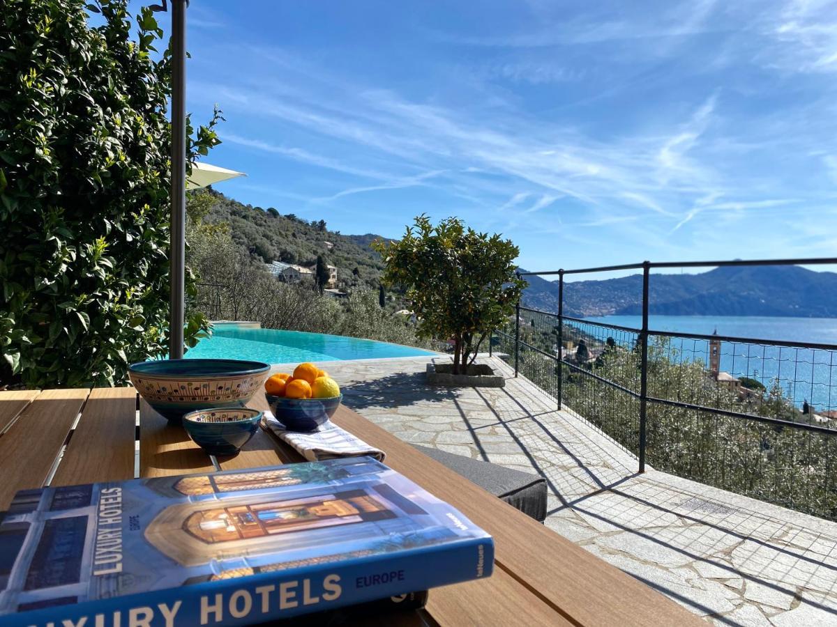 Apartmán Casaviva - Ampio Trilocale Vista Mare Con Piscina - Pieve Alta Pieve Ligure Exteriér fotografie